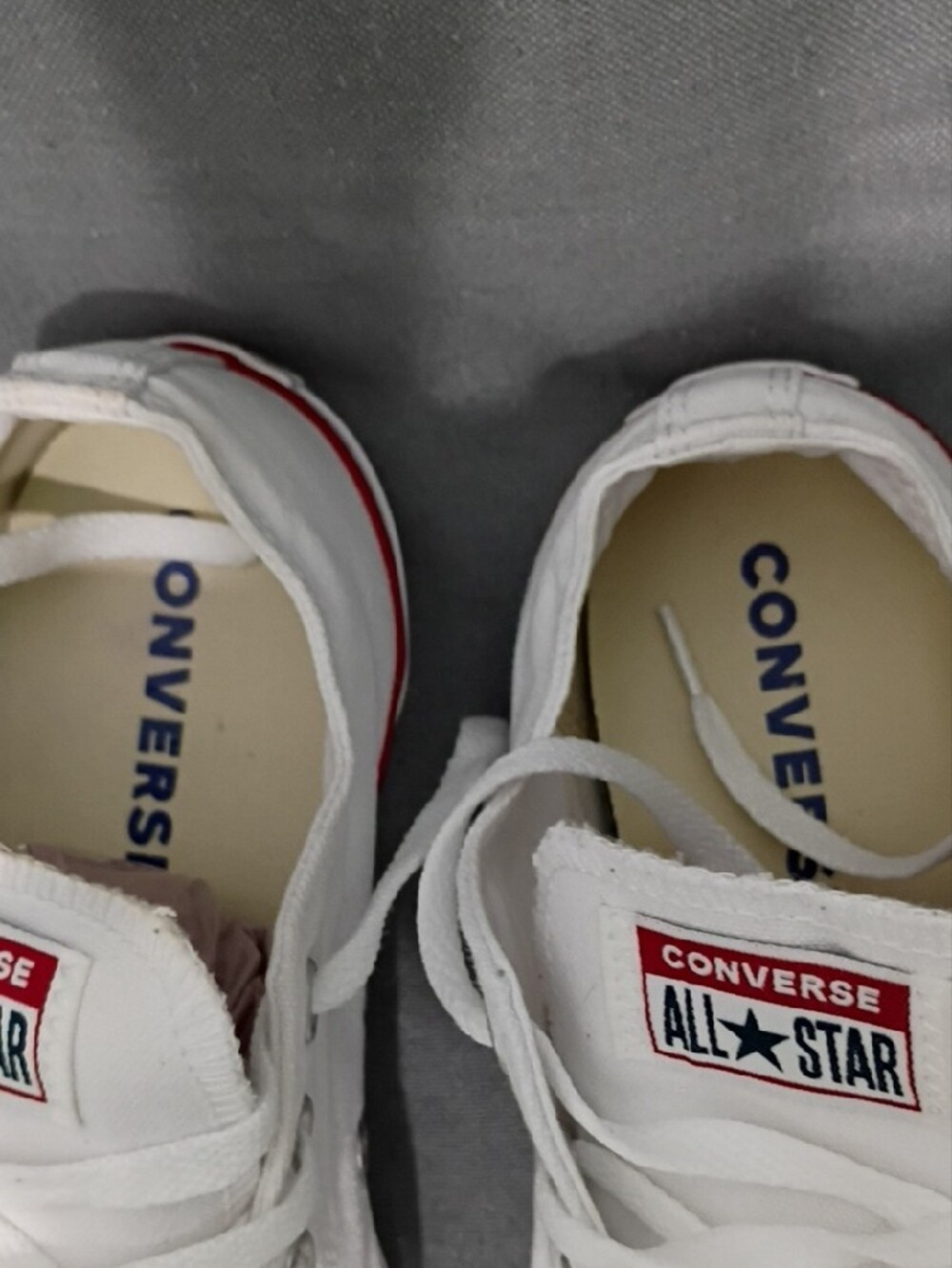 Converse All Star Classic Unisex White Low Top Sneakers Size Men's 8 / Wm's 10 - Picture 4 of 16